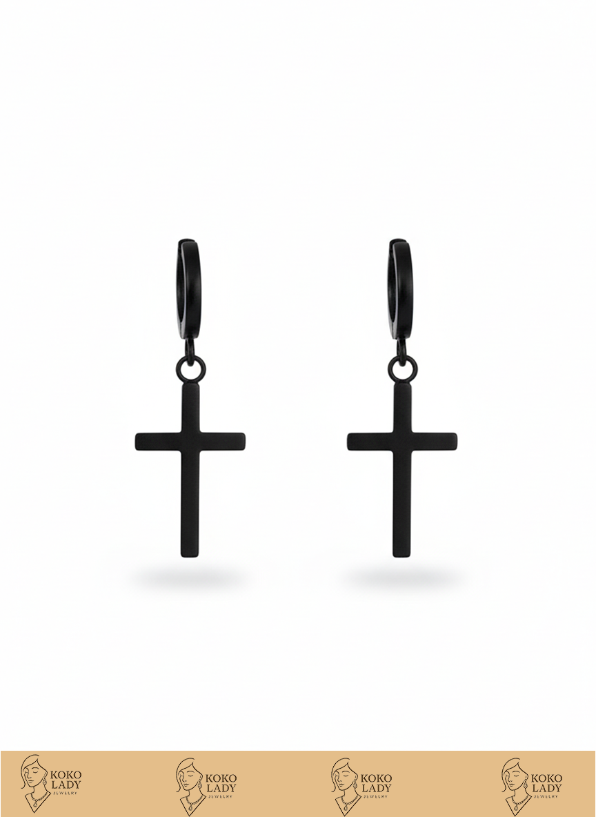 Apex Cross Earrings